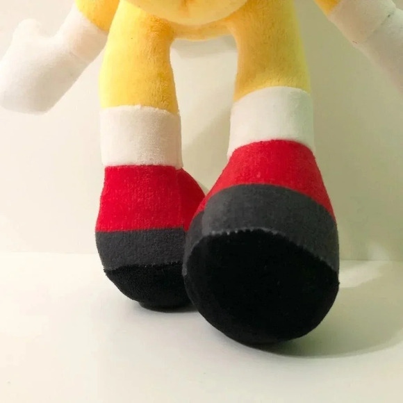 Tails Sonic The Hedgehog Plush 11 Inch Tall Missing  Tag - Picture 13 of 16